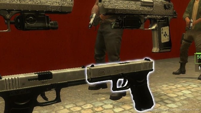 Glock 17 Silver Slide