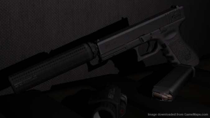 Glock 18 suppressed