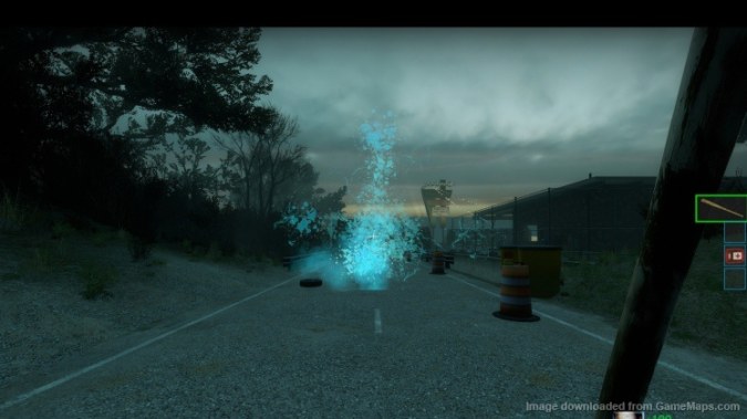 Glowing Animated BileBomb (blue)