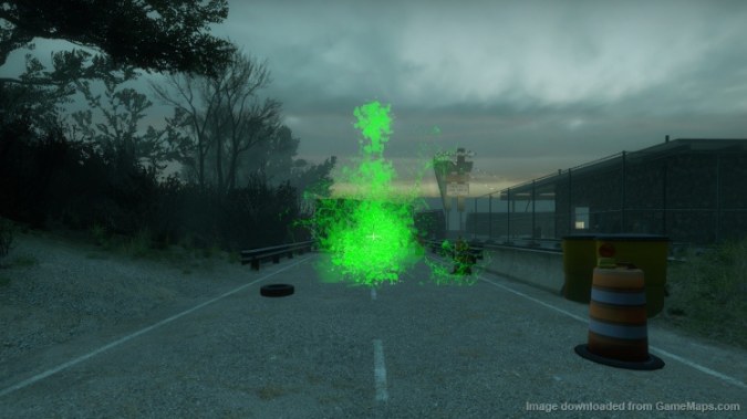 Glowing Animated BileBomb (green)