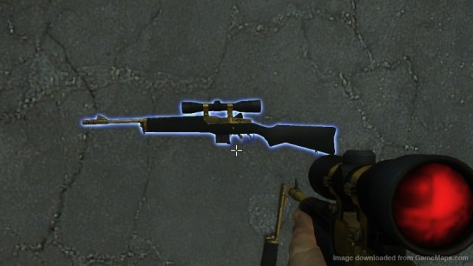 Gold Hellsing Hunting Rifle Synthetic