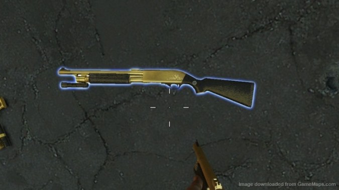 Gold Hellsing Pumpshotgun