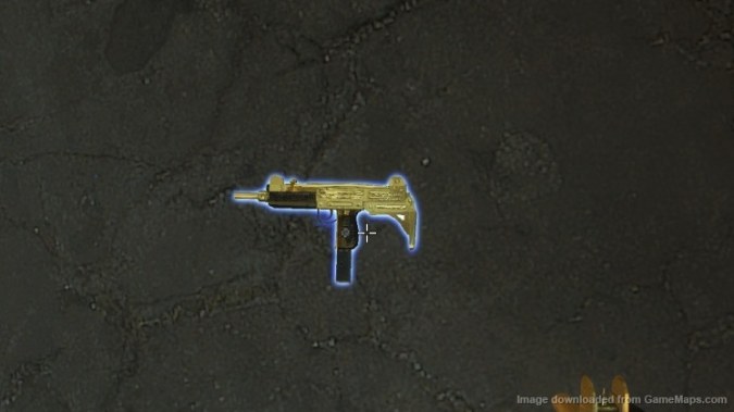 Gold Hellsing SMG