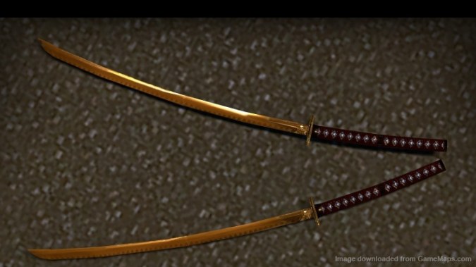 Gold Katana