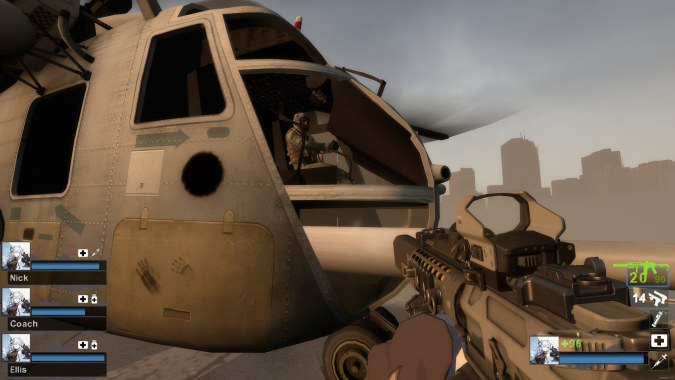 HD Military Rescue Helicopter for Left 4 Dead 2 + BONUS (request)
