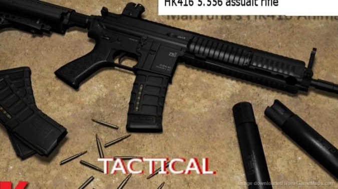 HK416 tactical
