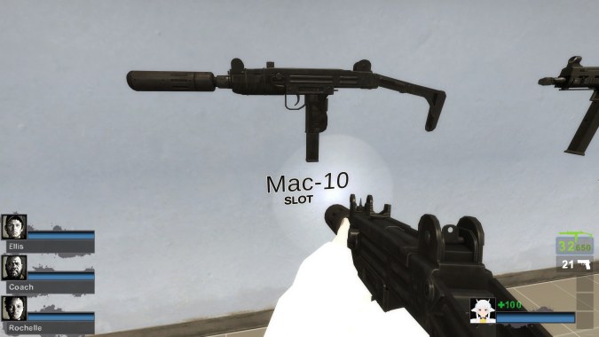 IMI Uzi Unfolded - Silenced (Suppressed SMG) [Sound fix Ver]