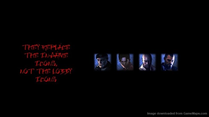 L4D1 Blue Sacrifice Survivor Portraits