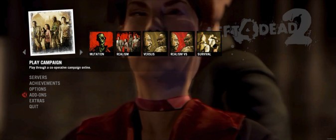 L4D2: Menu Background - Resident Evil CVX intro