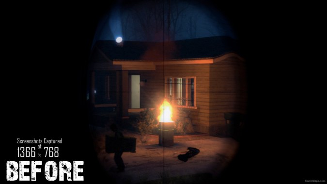 L4D2 Default Scope: Oval Scope Fix