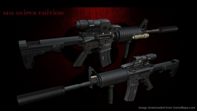 M16 sniper edition