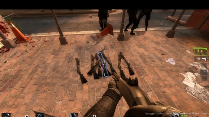 M3 Super 90 on strifer anims (Chrome Shotgun)