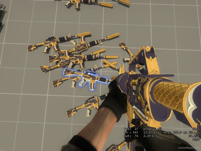 M4A1-S | Golden Coil