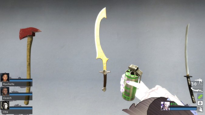 Machete golden Khopesh Sword