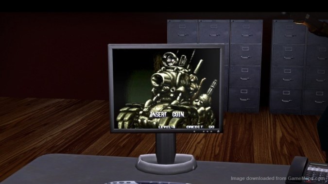 Metal Slug on PC Screen