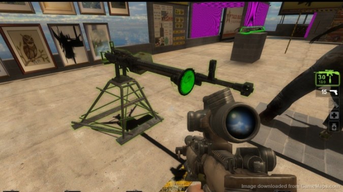 Metro 2033 DShK Heavy Machine Gun (50 Cal)
