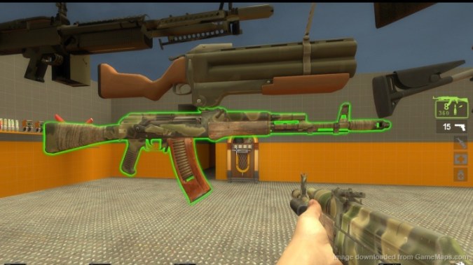 Metro 2033 Kalash AK-74M (AK-47 no scope)
