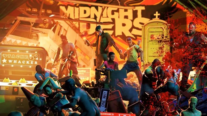 Midnight Power Menu Background Midnight Power Menu Background
