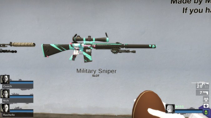 Miku M110 SASS (Military Sniper) [Sound fix Ver]