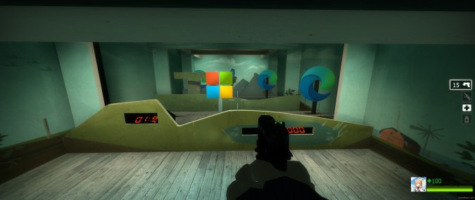 minigame, but microsoft (Li'l Peanut Gallery)