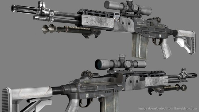 mw2 m14 EBR sound for hunting rifle
