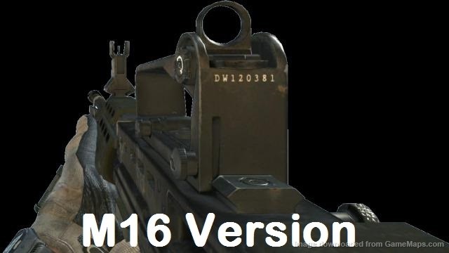 MW3 L86 LSW Sounds for M16