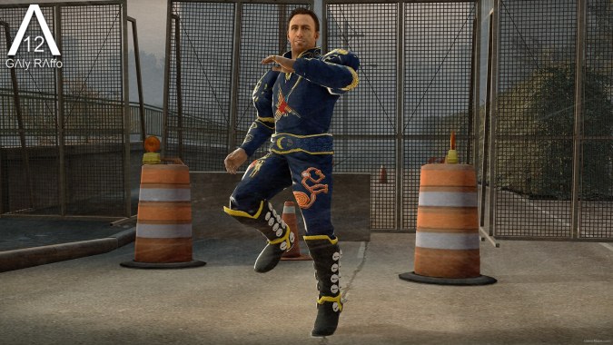 Nick with Saya Outfit