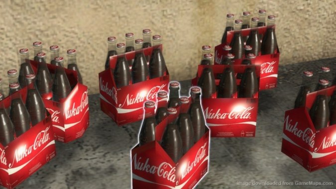 Nuka Cola for cola bottles