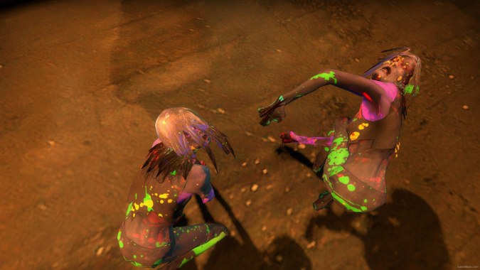Paint Splatter Witch