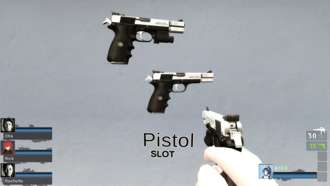 Platinum Slide FN Hi-Power (Dual pistols) - with Sound Ver