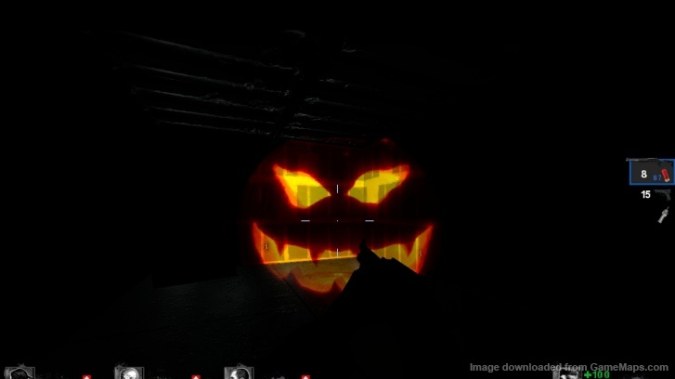 Pumpkin flashlight
