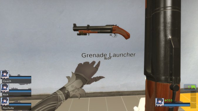 RE2 Remake Custom M79 (Grenade Launcher) Secondary slot Ver3