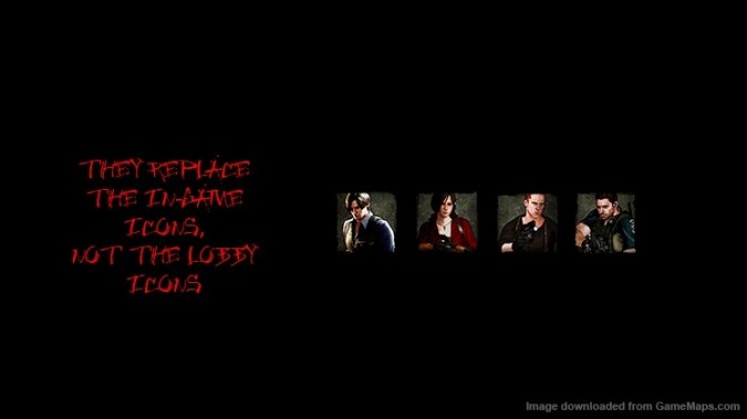 RE6 Lobby Survivor Portraits