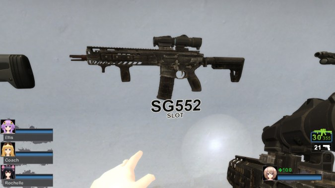 RE8 Village SIG Sauer MCX Virtus SBR with Foregrip, Romeo and Juliet Optic (CSS SG552) v5 [Sound fix Ver]