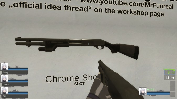 Remington 870 Police Magnum (Chrome Shotgun) [request] {Sound fix Ver}