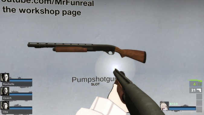 Remington 870 Wingmaster Improved HQ Model [Fox Animations] v3 (Wooden Shotgun)