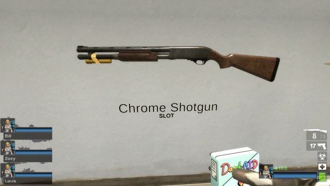 REMIX: Pump Shotgun (Chrome) [request]