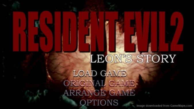 Resident Evil 2 Main Menu Sound Effects