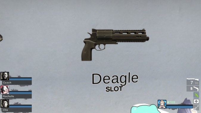 Rsh-12 on L4D1 Animations [Add Sound Ver]