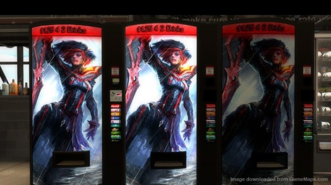 Ryuko Matoi Vending Machine