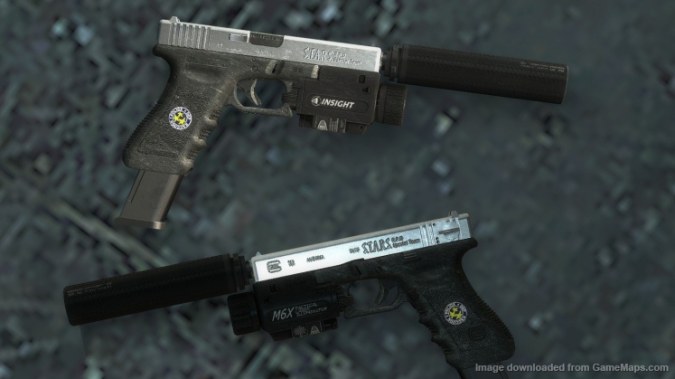 S.T.A.R.S. Glock18 (silenced smg replacement)