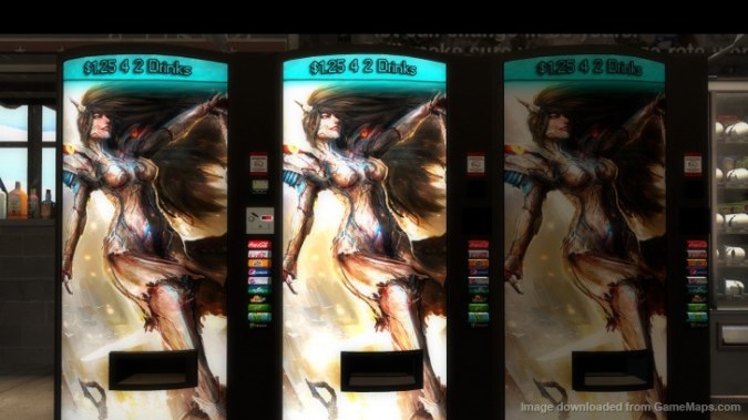 Satsuki Kiryuin Vending Machine Satsuki Kiryuin Vending Machine