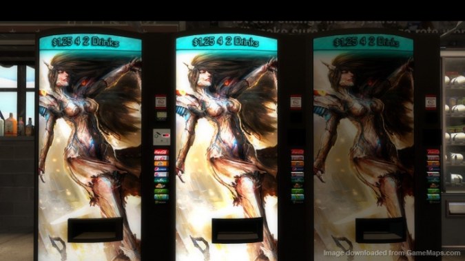 Satsuki Kiryuin Vending Machine