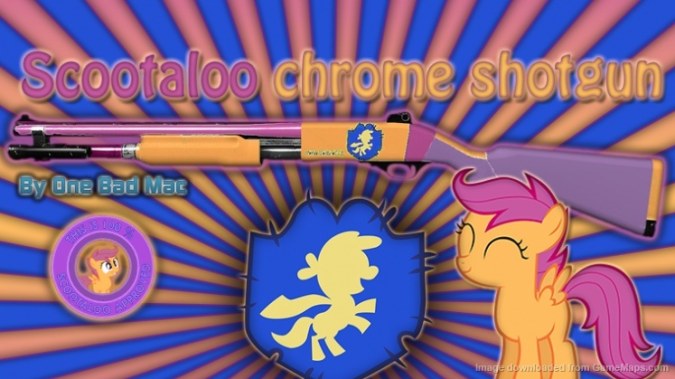 Scootaloo Chrome Shotgun