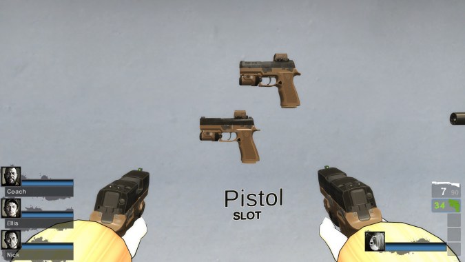 SigSaure P320 Ver2 black sand version (9mm Pistol) v2 [Sound fix Ver]