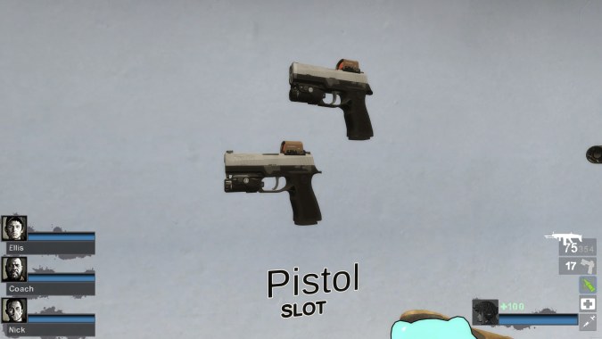 SigSaure P320 Ver2 black silver version (9mm Pistol) v2 [Sound fix Ver]