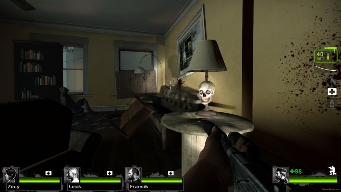 Skull Head Lamp