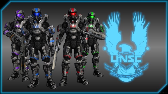 SPARTAN IV RECRUIT PACK (Halo 4) BOTH
