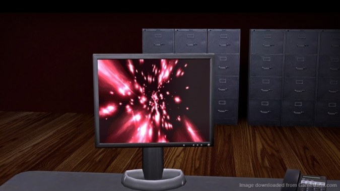 Stars on PC Screen