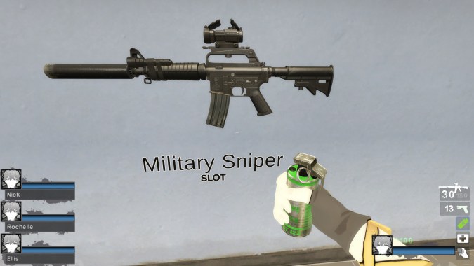 suppressed Colt M733 BHD M16 [Military Sniper] (request)